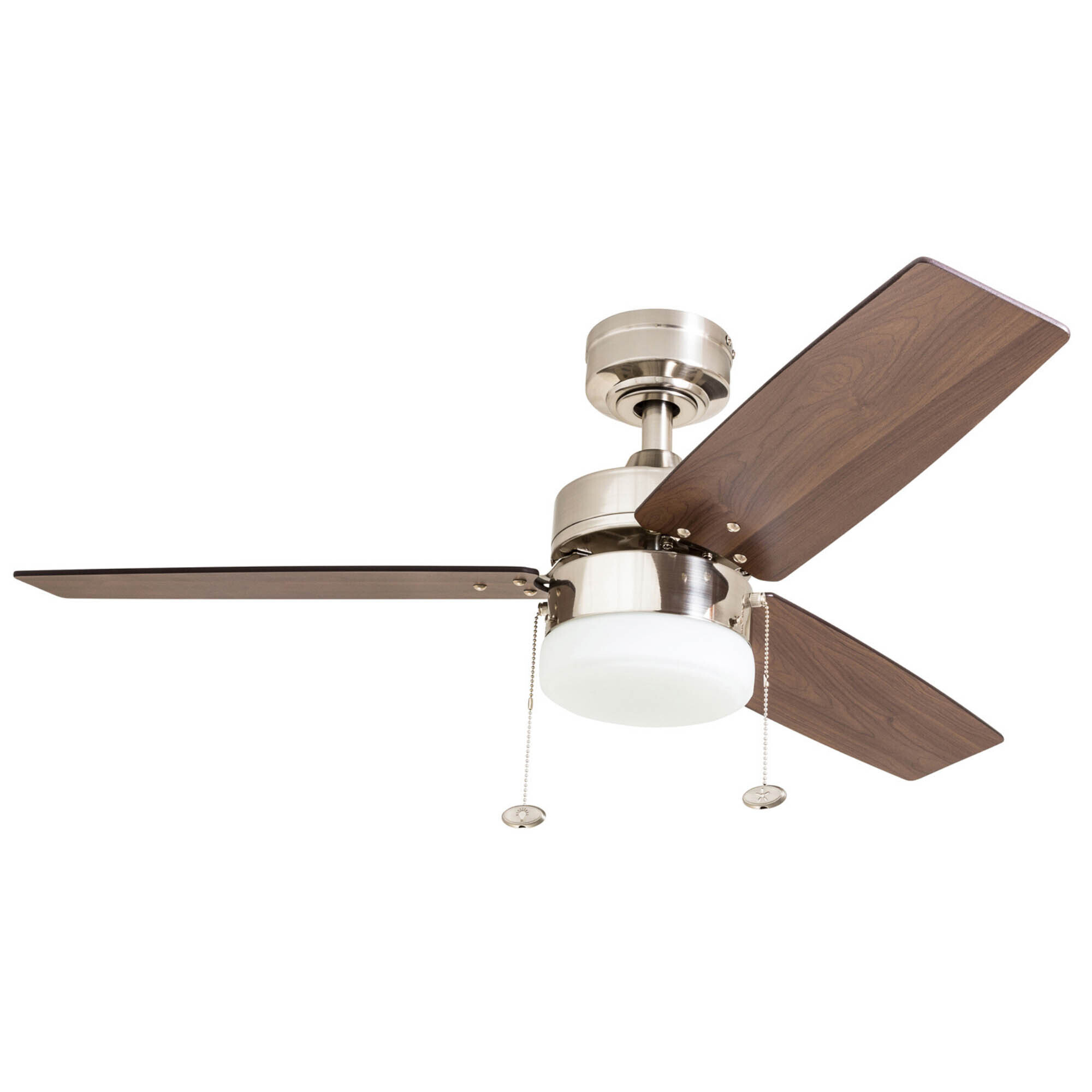 Honeywell Reston Ceiling Fan Light — 42in. Diameter, Brushed Nickel, 4117 CFM, Model# 51014-49
